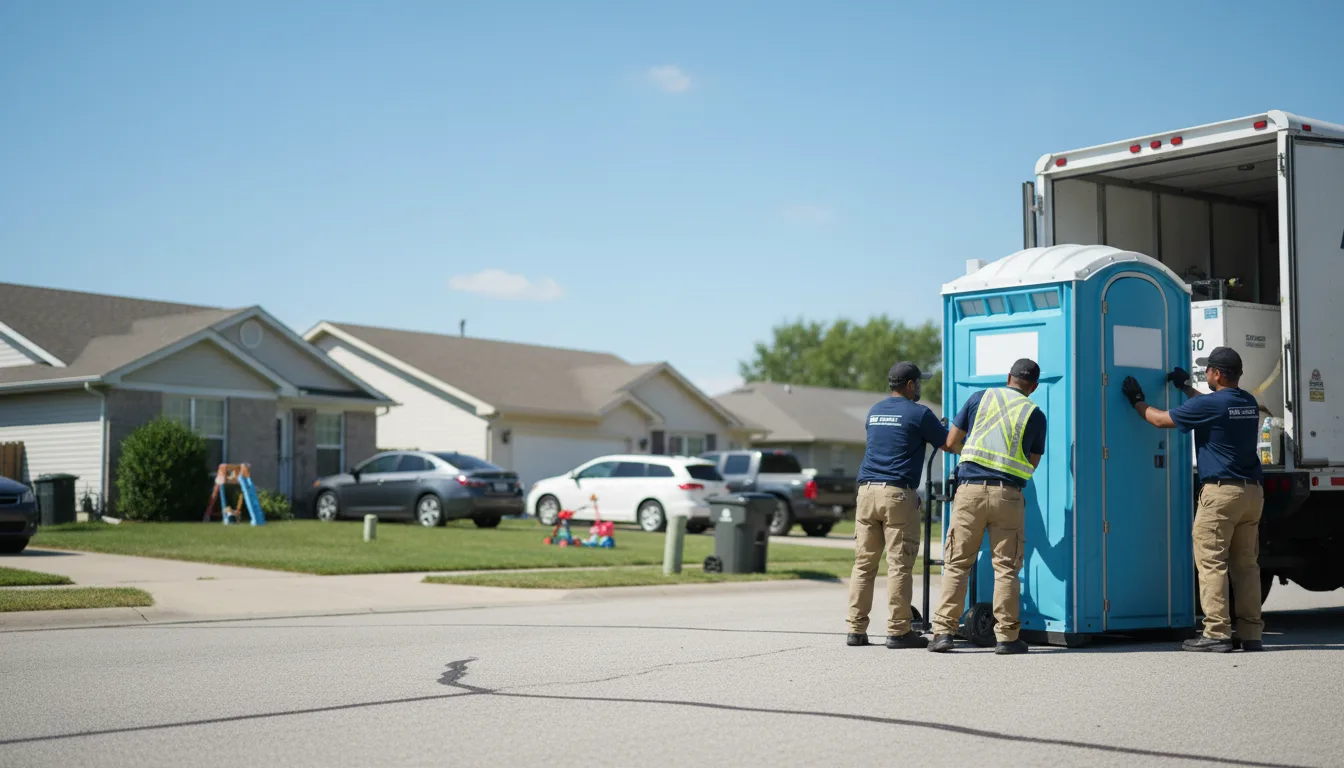 Standard Porta Potty Rentals in Waukau, WI near me